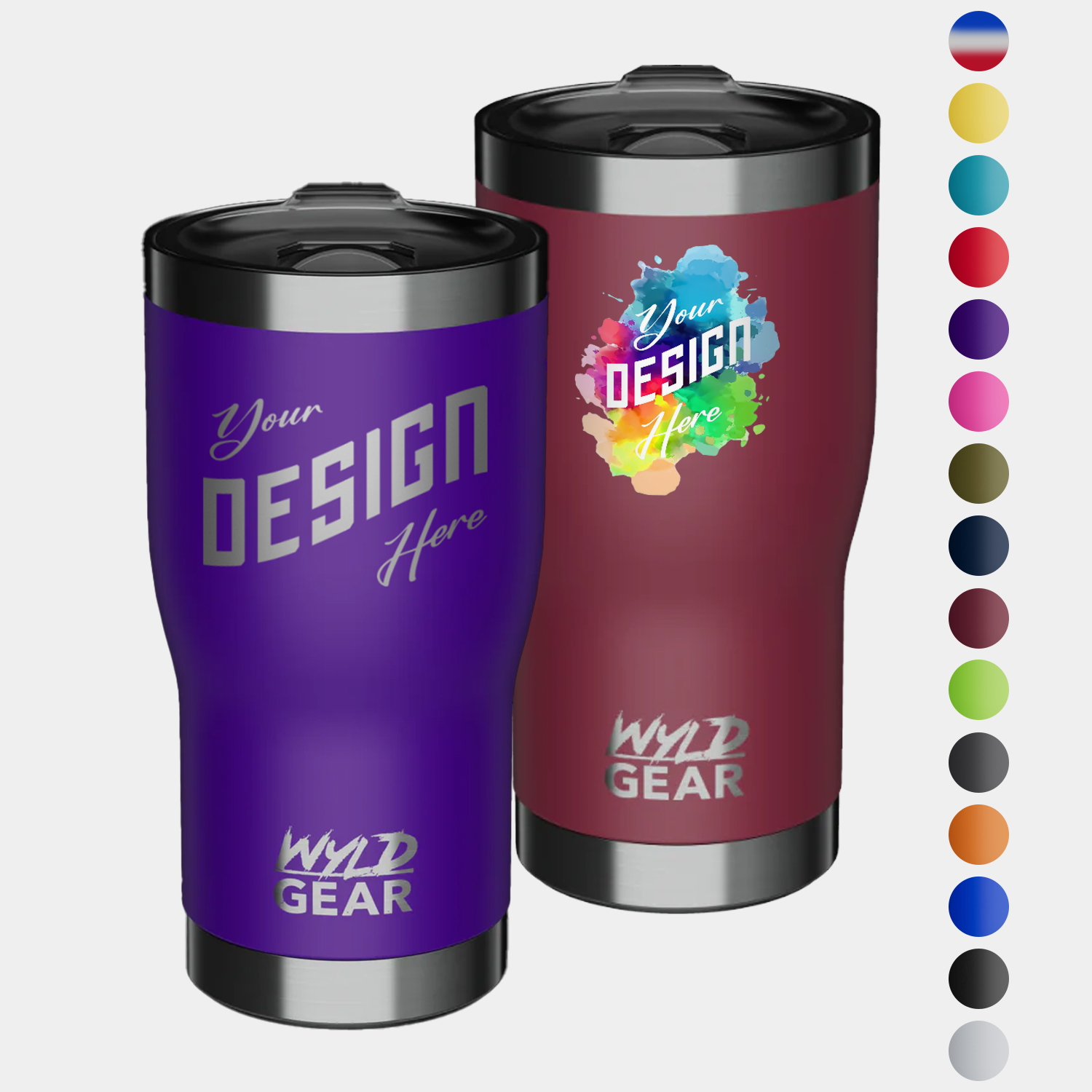 20 oz Wyld Gear® Stainless Steel Vacuum Insulated Tumbler 2