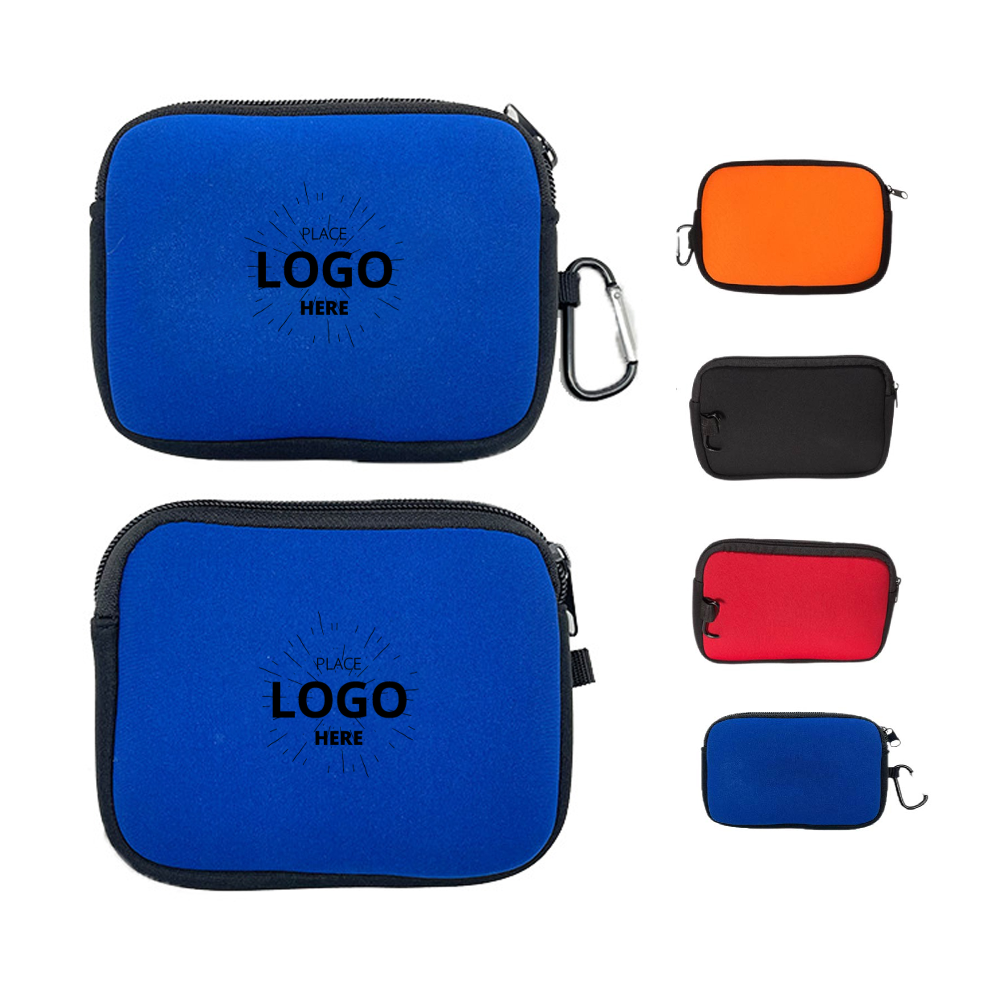 Zippered Closure Accessory Pouch 1