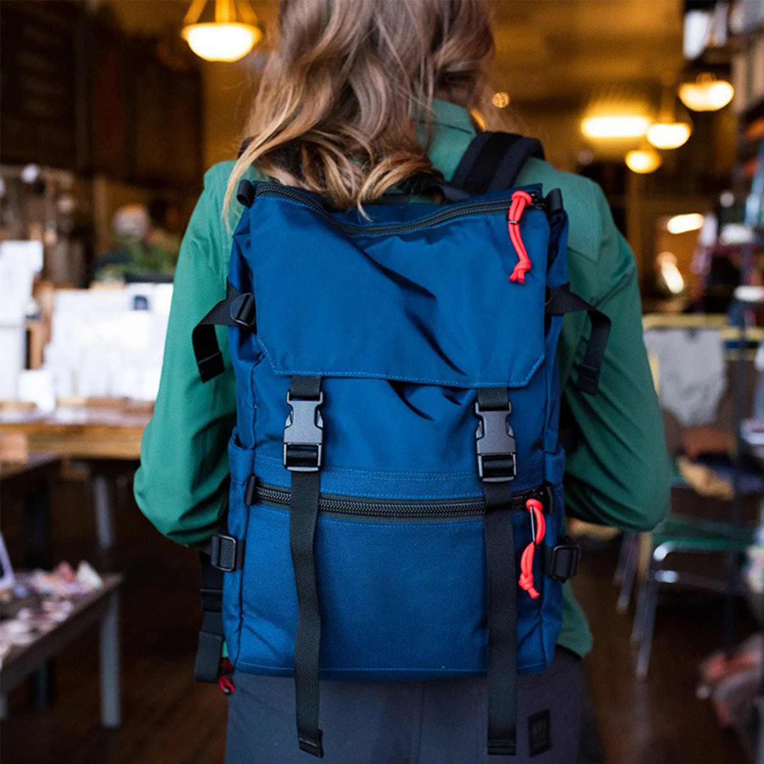 Oxford Large Capacity Double Shoulder Student Backpack 7
