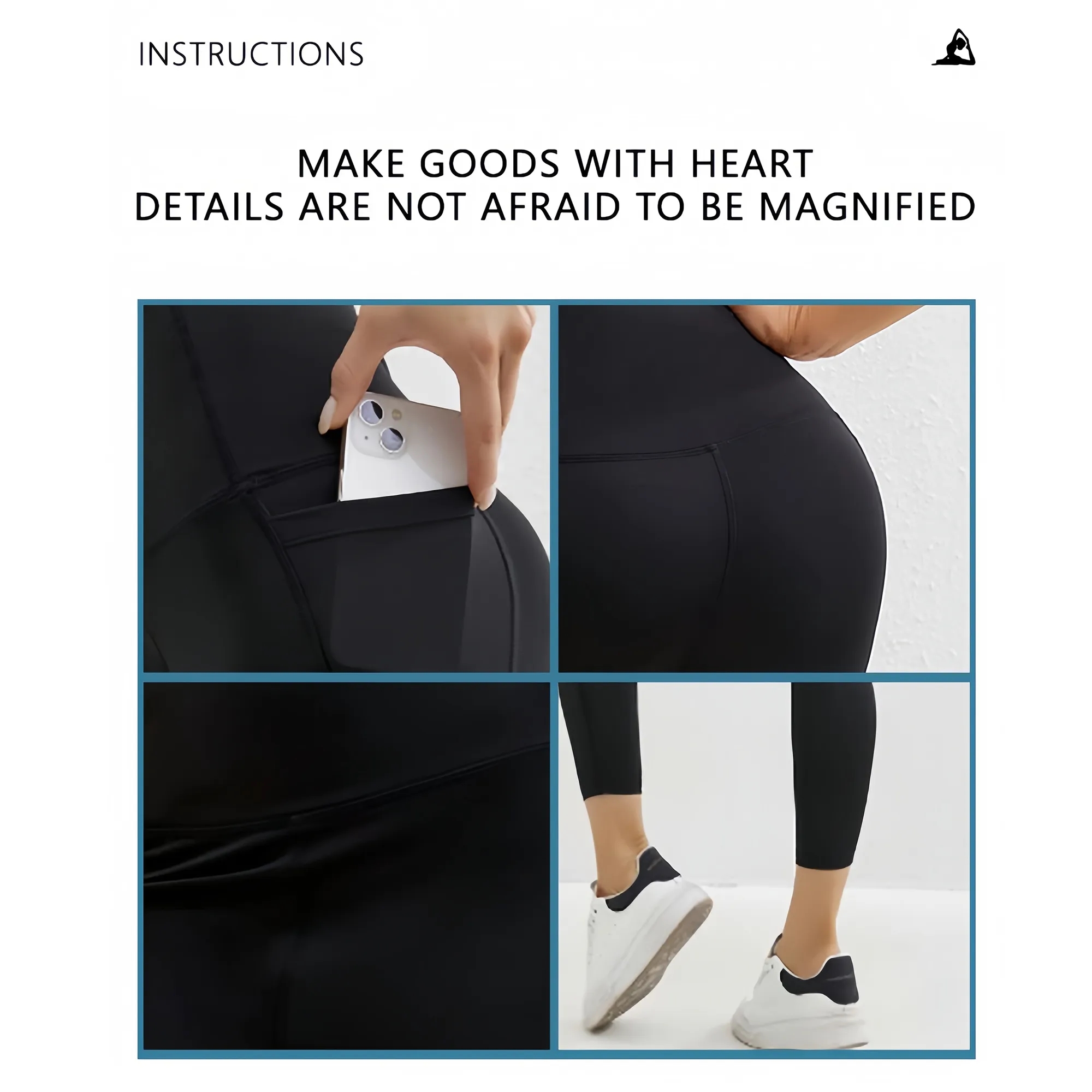 High-Waist Pocket Sport Pants 4