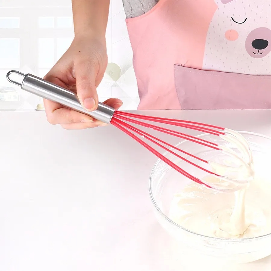 Kitchen Whisk Silicone Wire Whisk 3