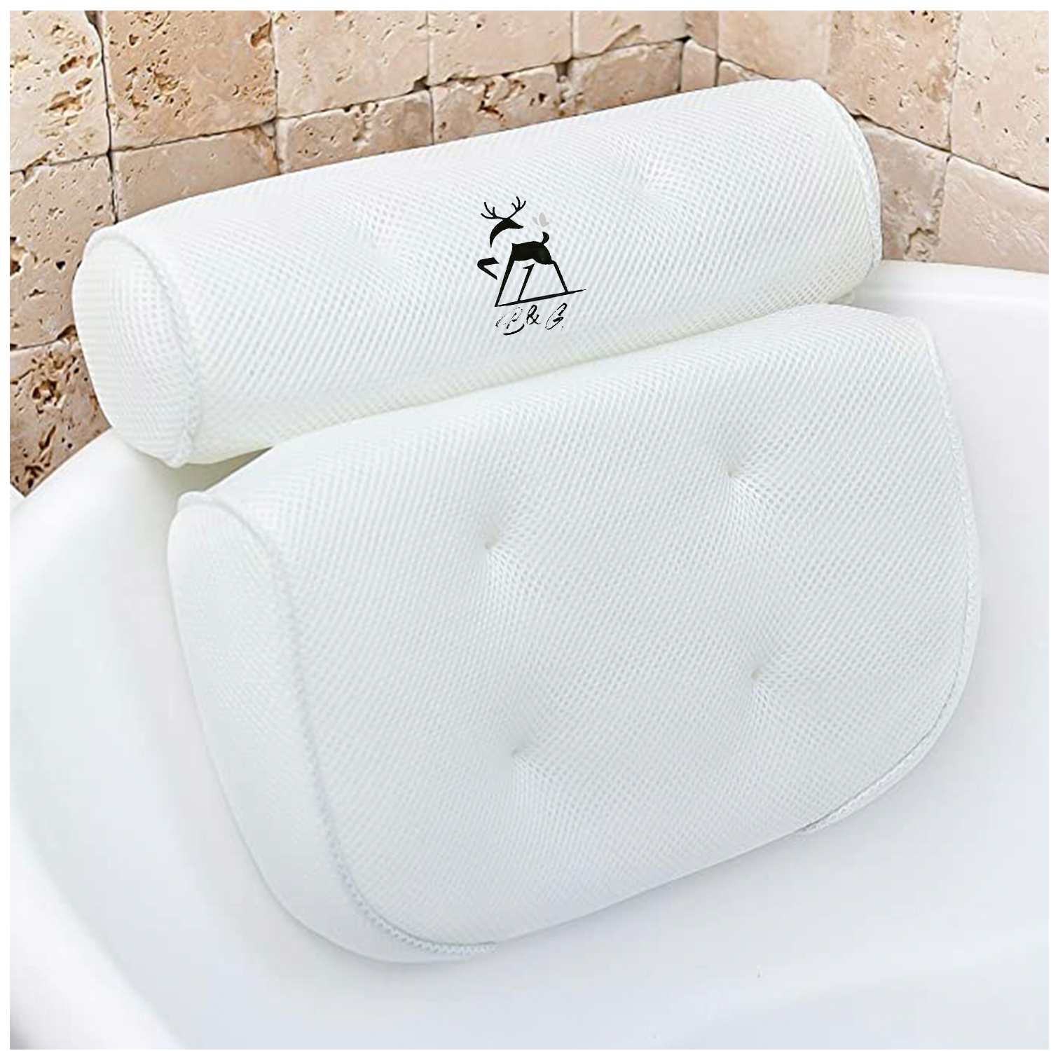 Home Spa Bathtub Bath Pillow 1