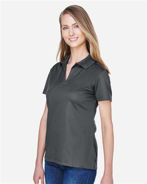 Women's CrownLux Performance® Plaited Polo - DG20W 55