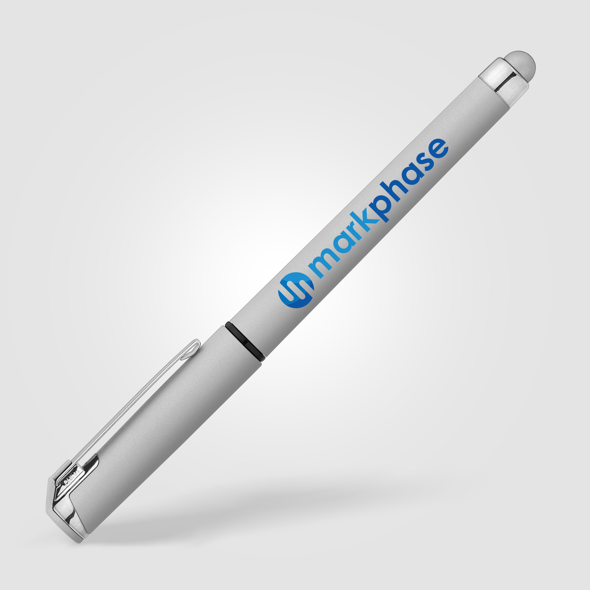 Islander Softy Monochrome Metallic Stylus Gel Pen 2