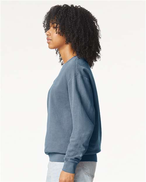 Unisex Garment-Dyed Lightweight Crewneck Sweatshirt - 1466 91