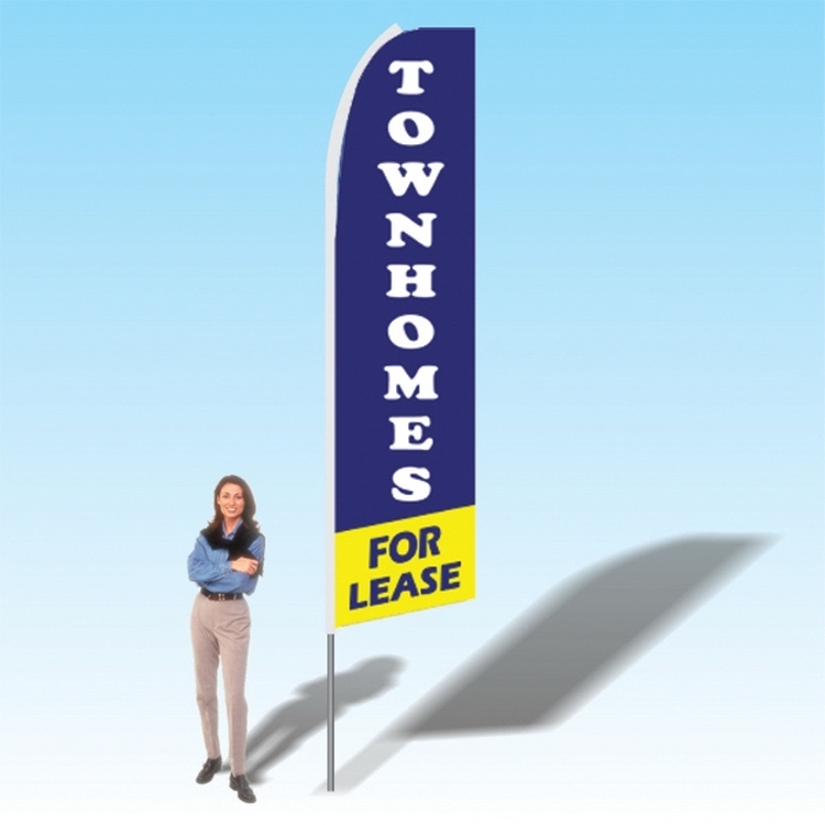 15FT Townhomes For Lease Advertising Banner Flag 2