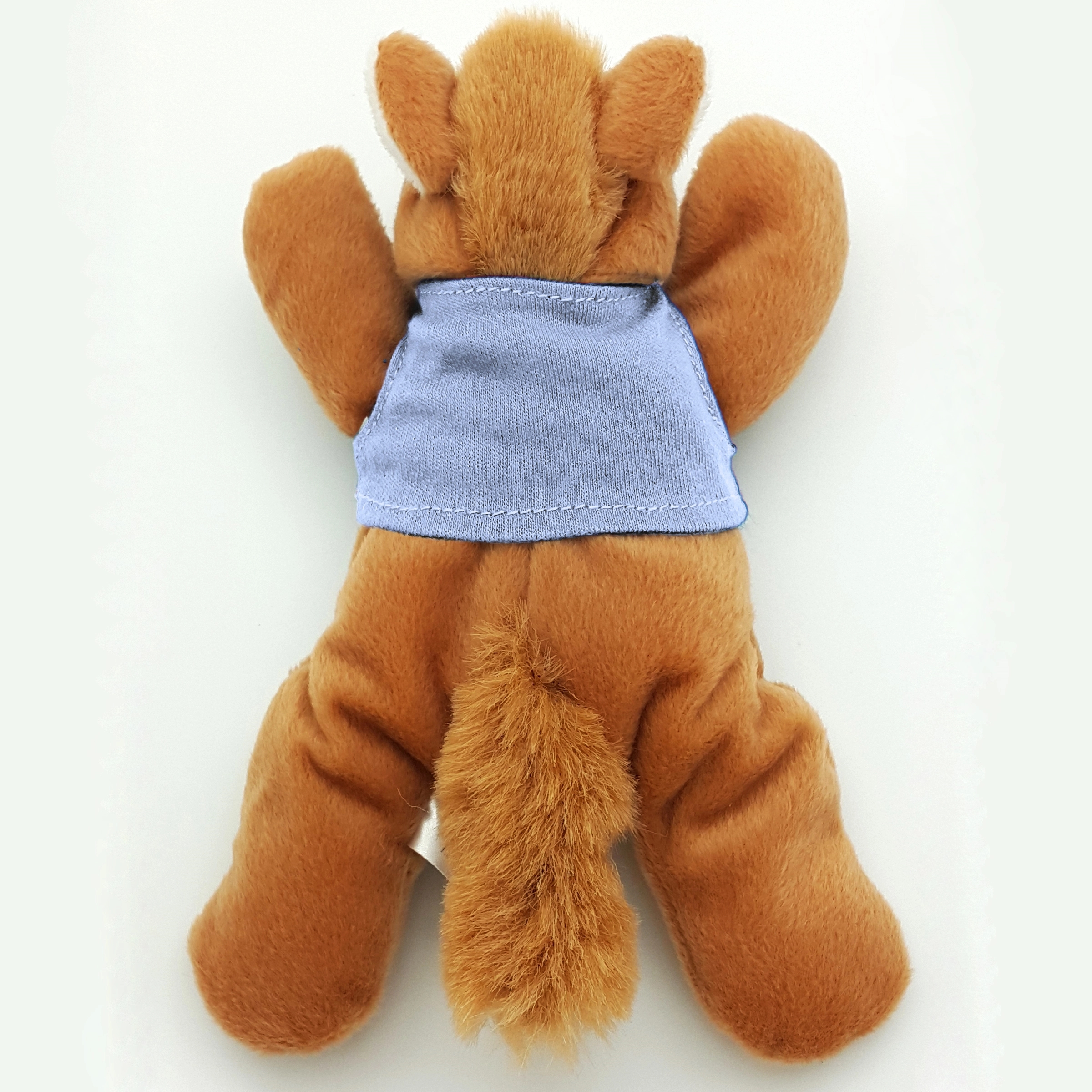 8" Laying Down Beanie Horse 5