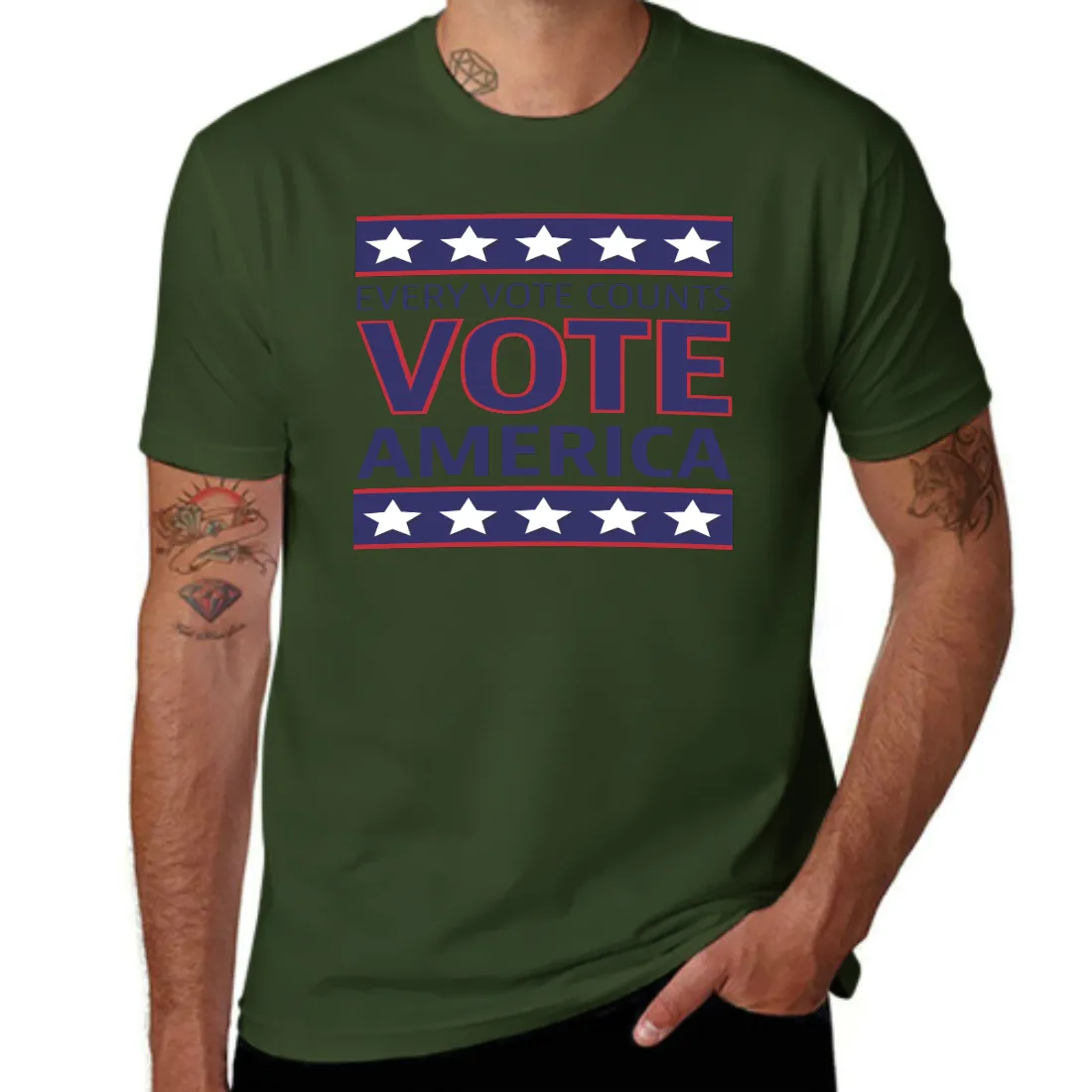 150 gsm Cotton Crew Neck T Shirt 3