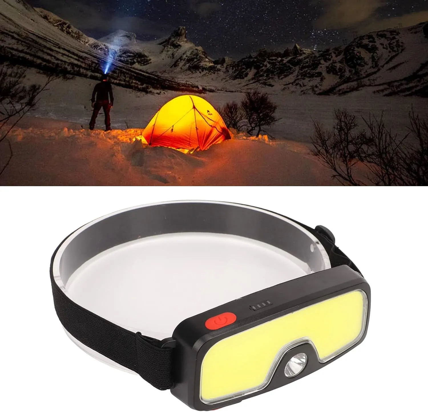 Rechargeable COB Floodlight HeadLamp 10