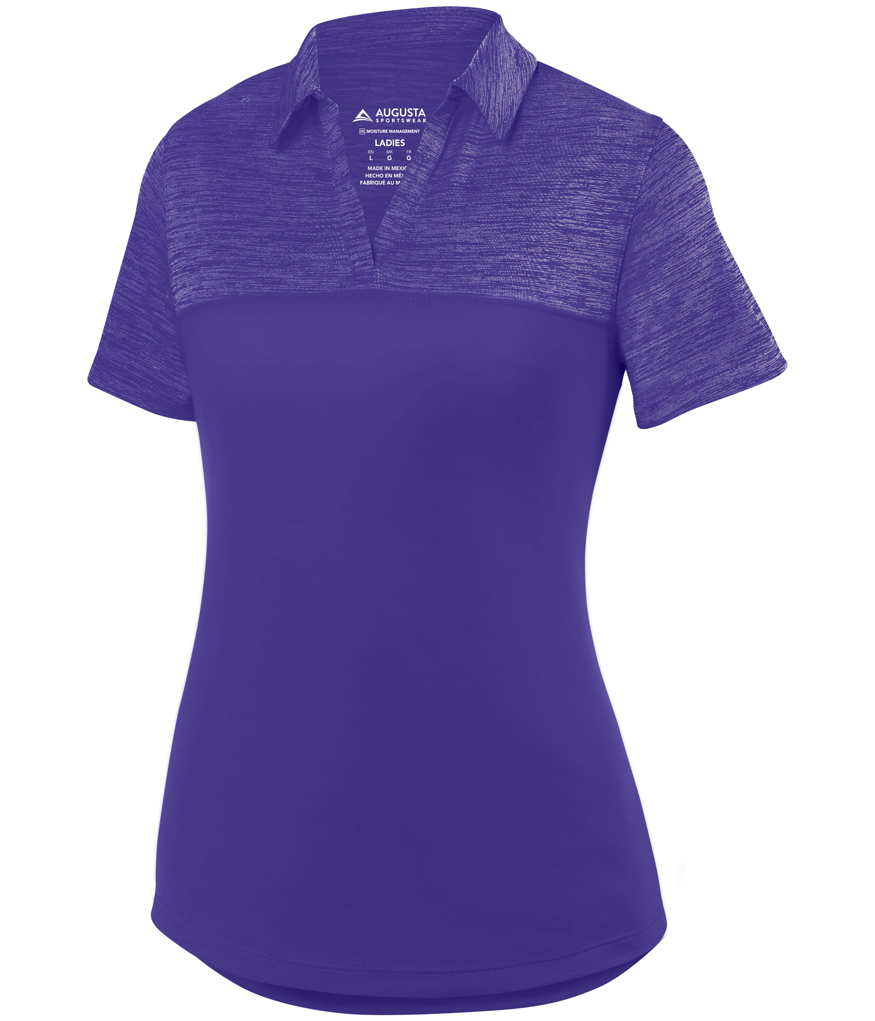 Ladies Shadow Tonal Heather Polo 5