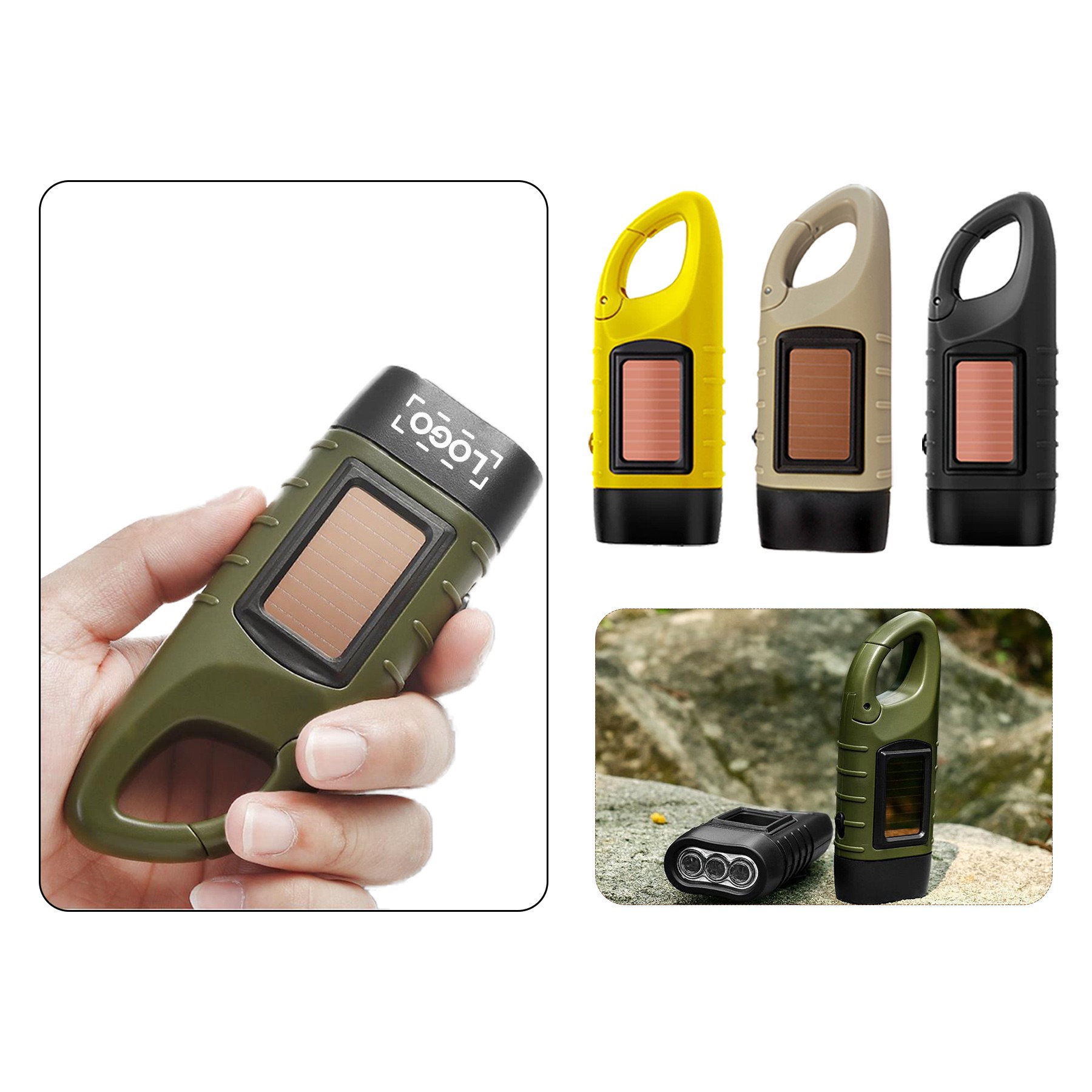 Hand Crank Flashlight