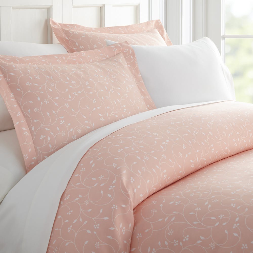 Duvet Cover Sets - Pink Bud Queen 3 Piece, promotional household item with logo imprint 2