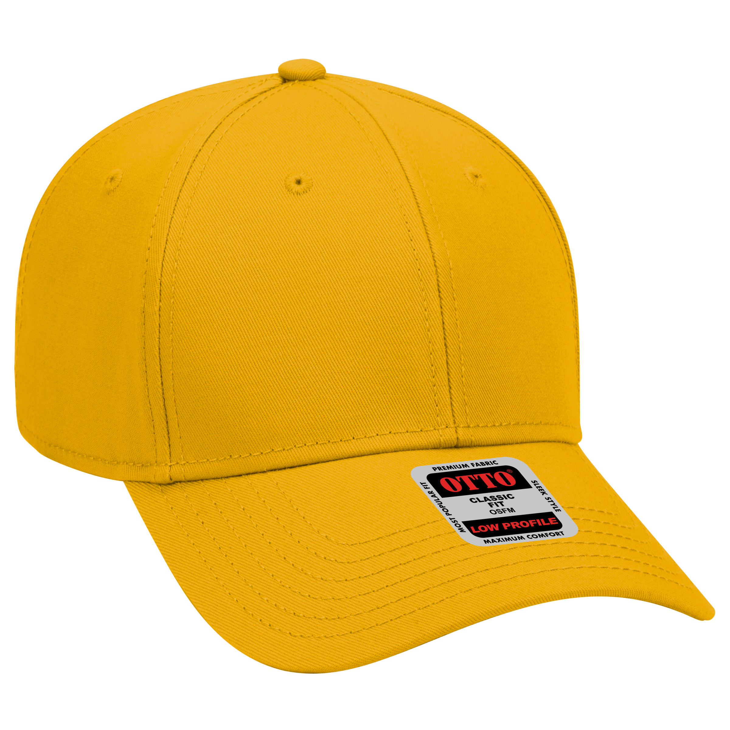 OTTO CAP® 6 Panel Low Profile Baseball Cap 4