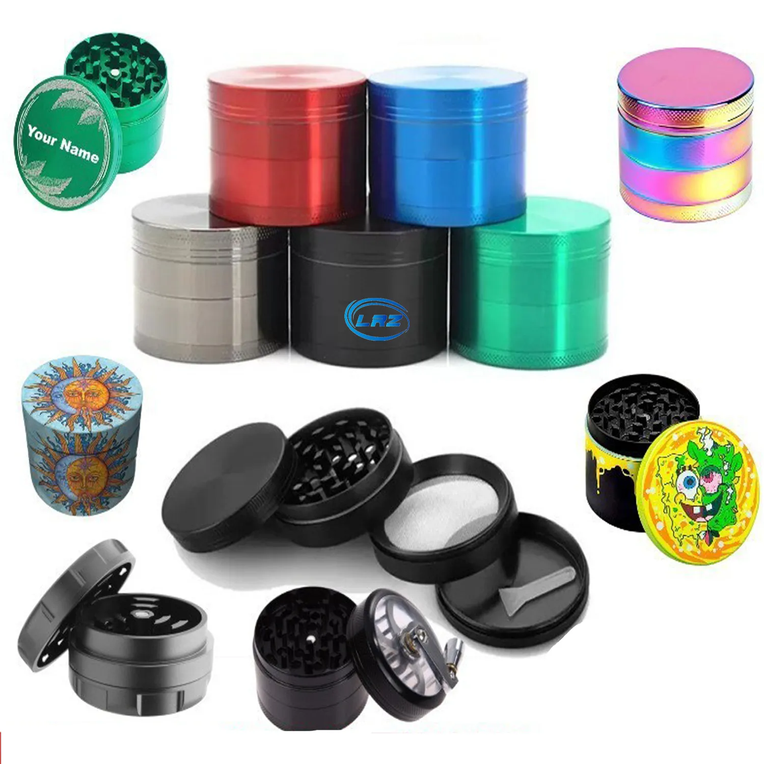 Zinc Alloy Grinder 6