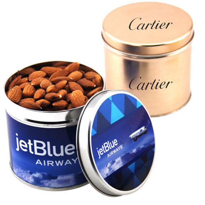 Round Tin with Almonds 1