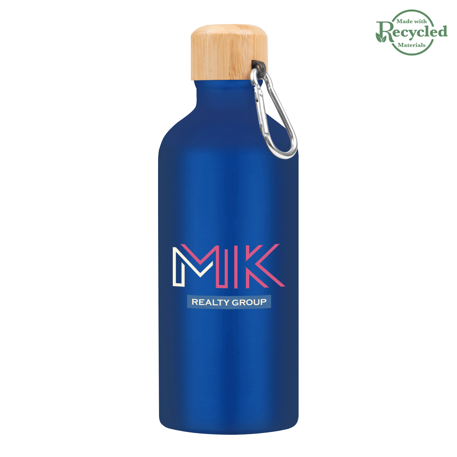 20 Oz. Aluminum Tundra Bike Bottle With Bamboo Lid 14