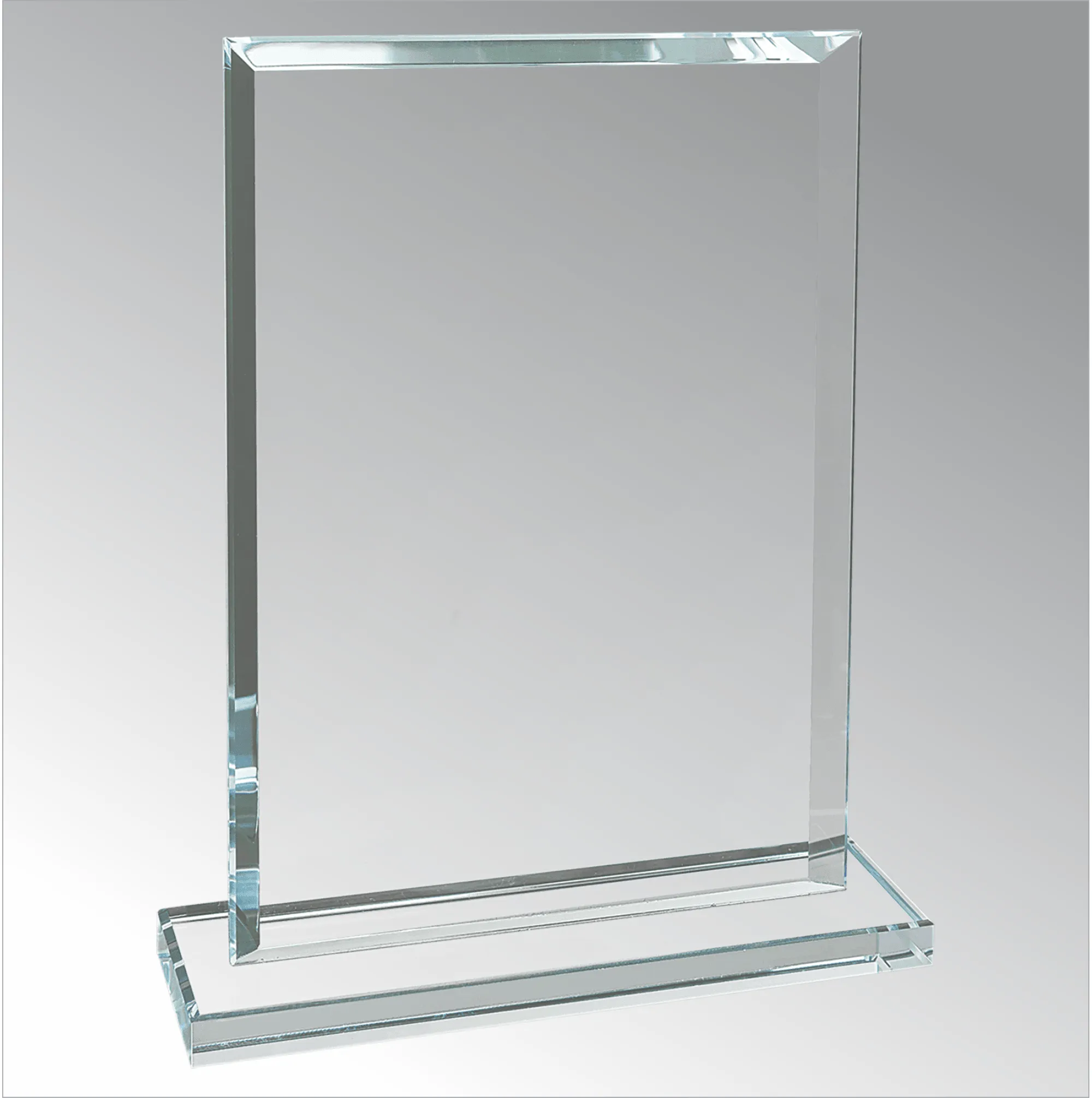 Rectangle Clear Glass Award 10