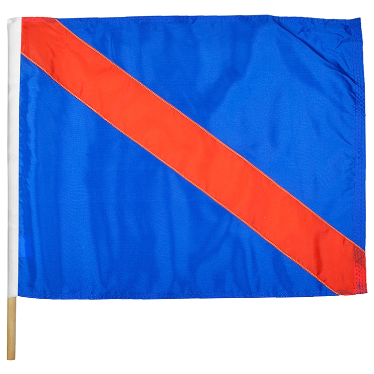 24" x 30" Move To Outside Polyester Auto Racing Flag 1