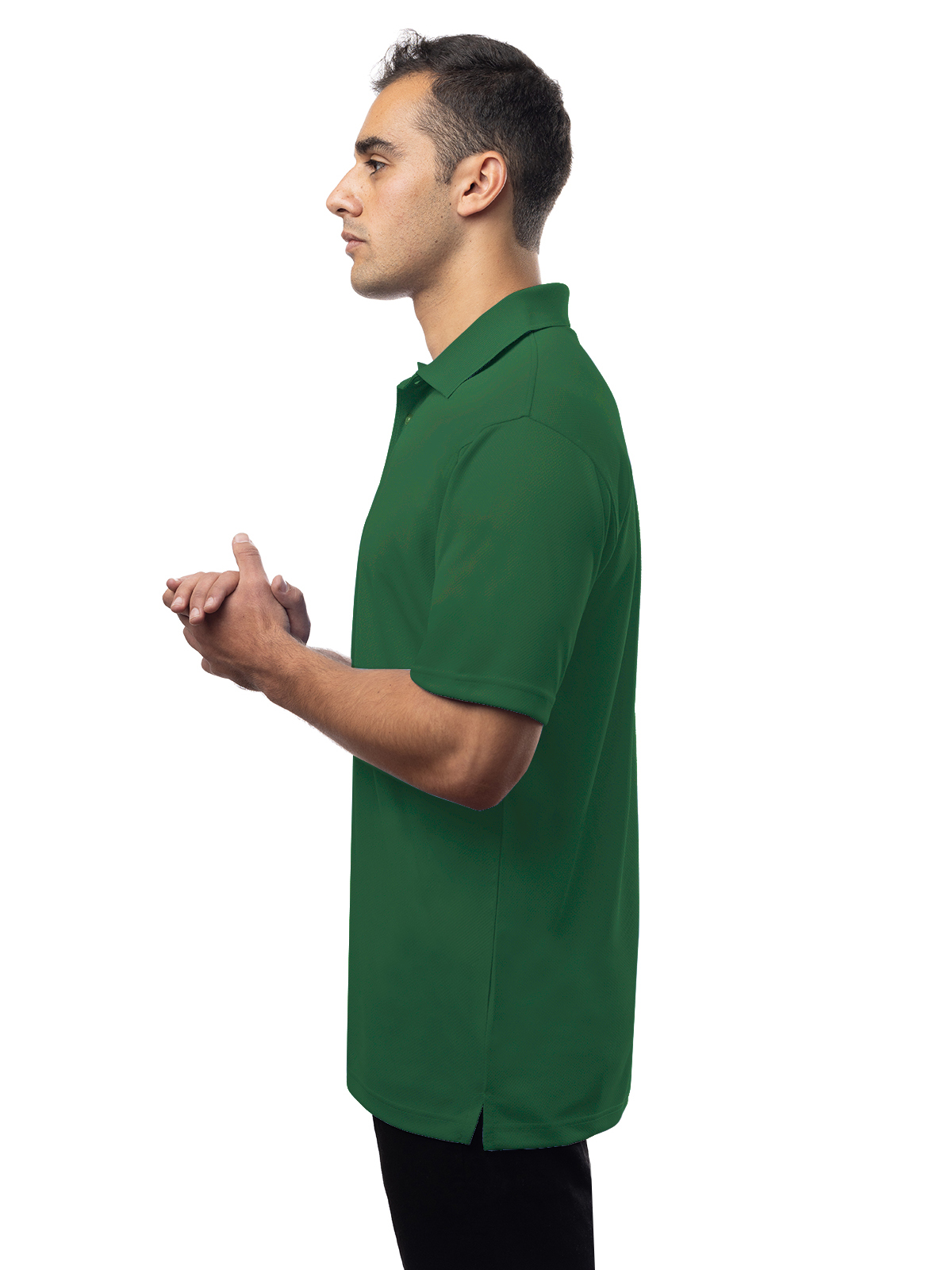 Blue Generation - Men's Pocketless Wicking Short Sleeve Polo 28