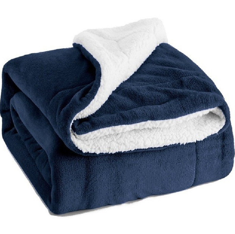 Micro Mink Sherpa Lined Blanket 2