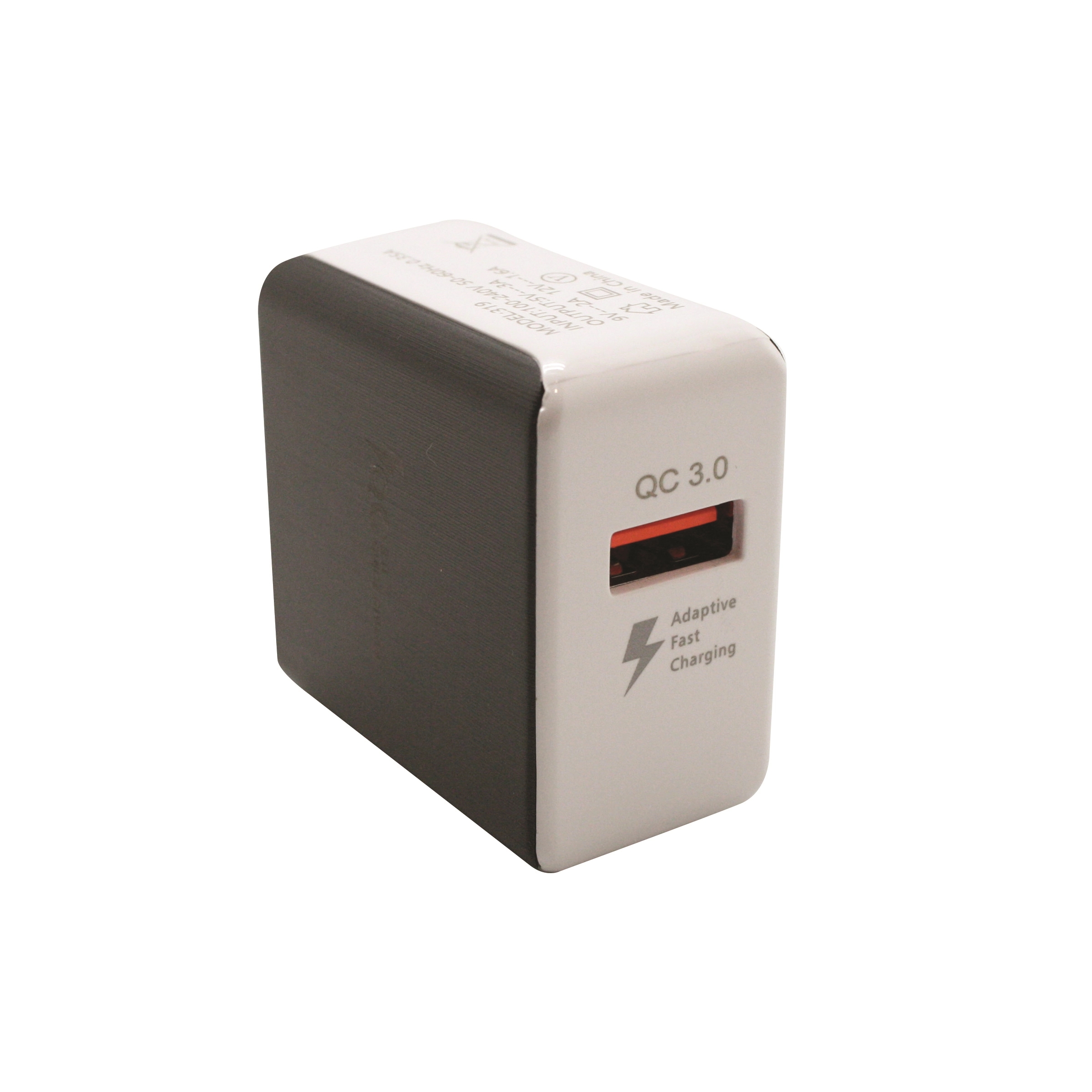 QC 3.0 White/Black Quick Wall Charger Adapter 6