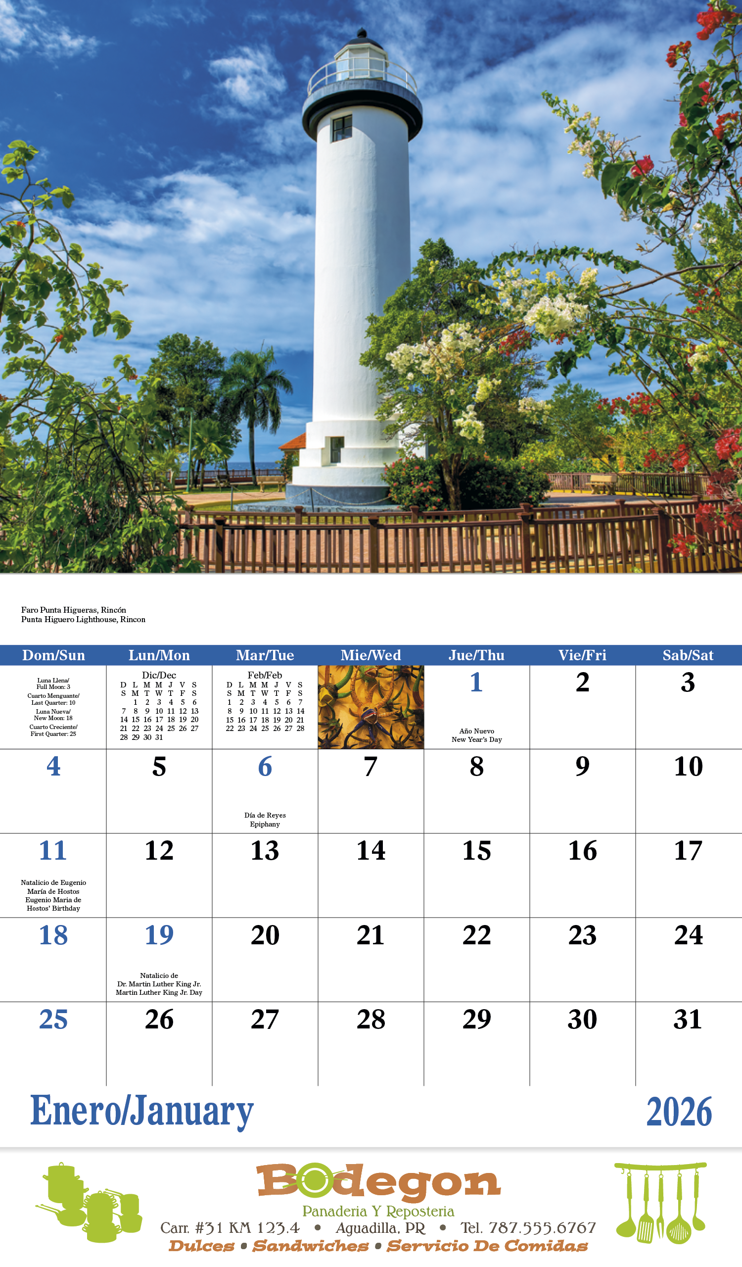Good Value™ Puerto Rico - Stapled Calendar 29
