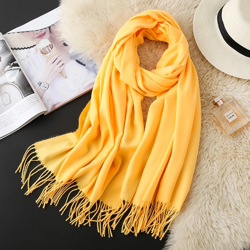 Winter Long Pashmina Scarf 13