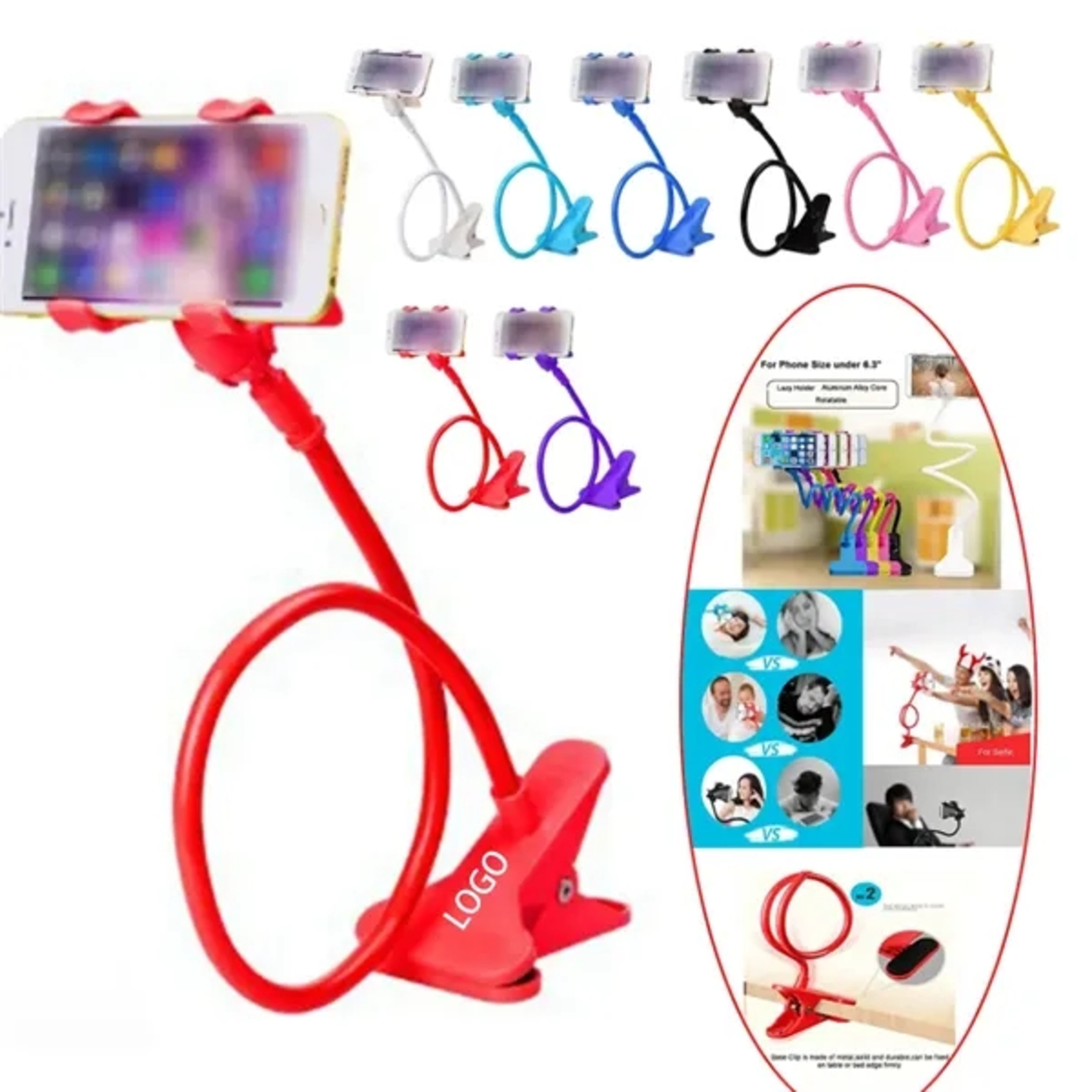Hose mobile phone universal bracket
 1