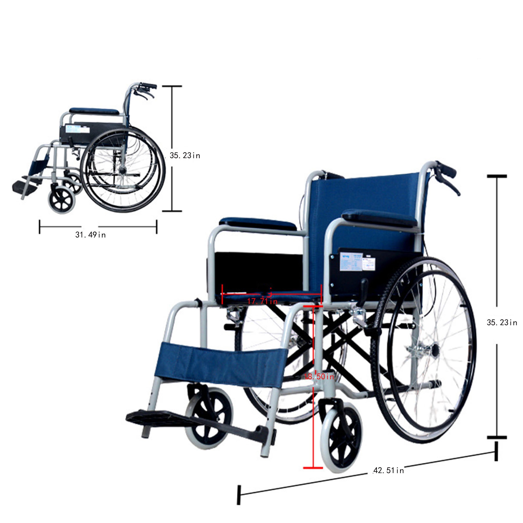Elderly And Disabled Wheelchair 2