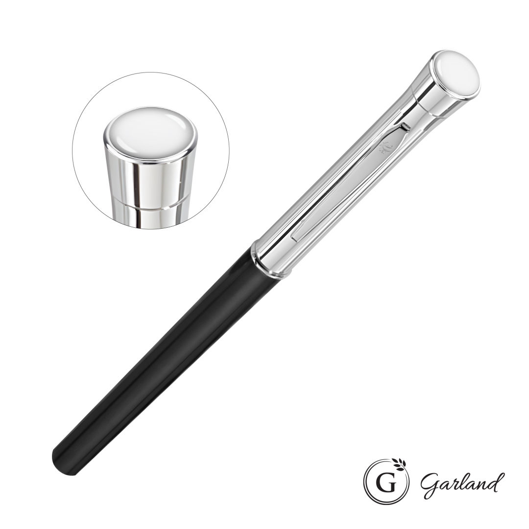 Garland® Monogram Custom Empire Felt Tip Pen - Chrome Accent 16