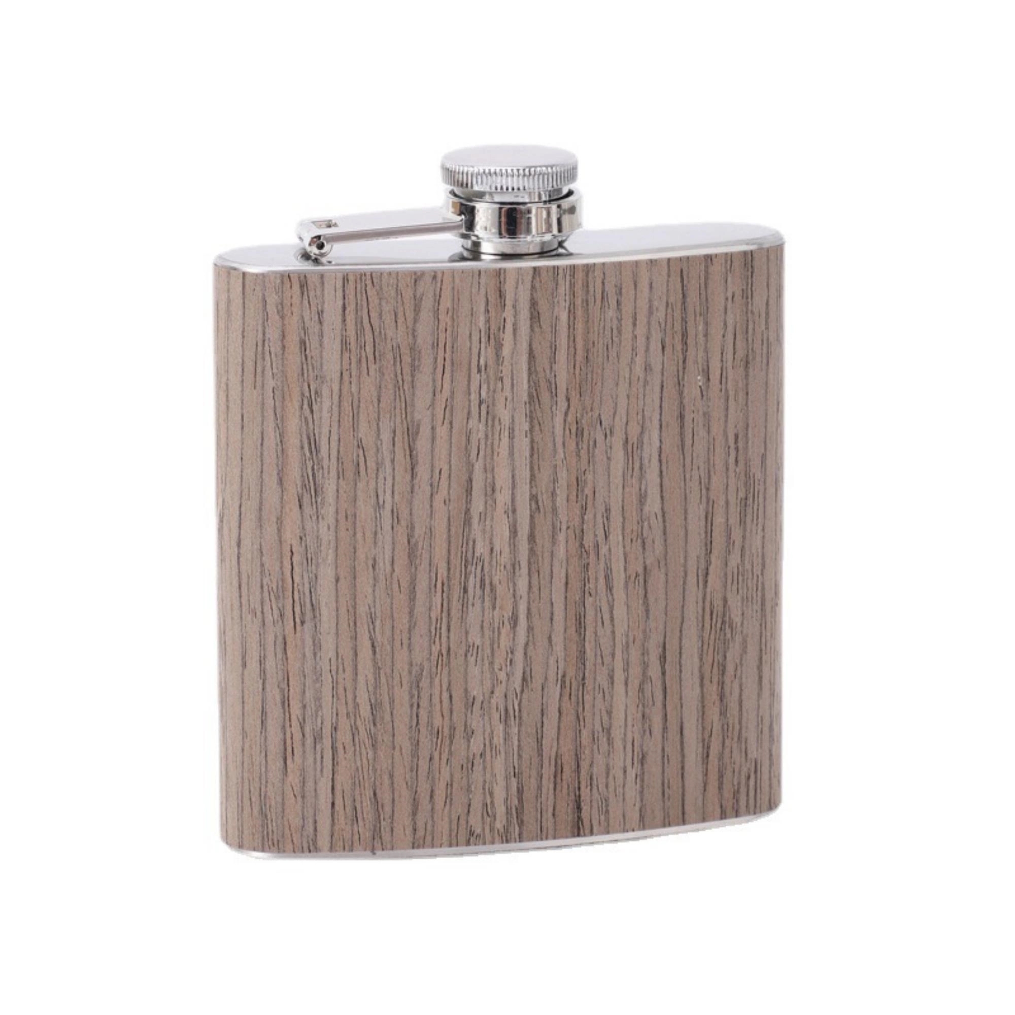 6 Oz Wooden Stainless Steel Kettle 8