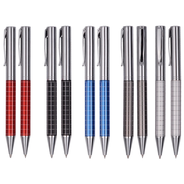 Executive Metal Ballpoint Pen & Pencil Set 3