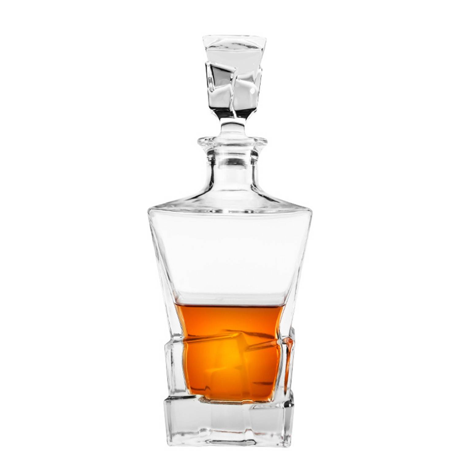 Crystal glass wine bottle decanter 4