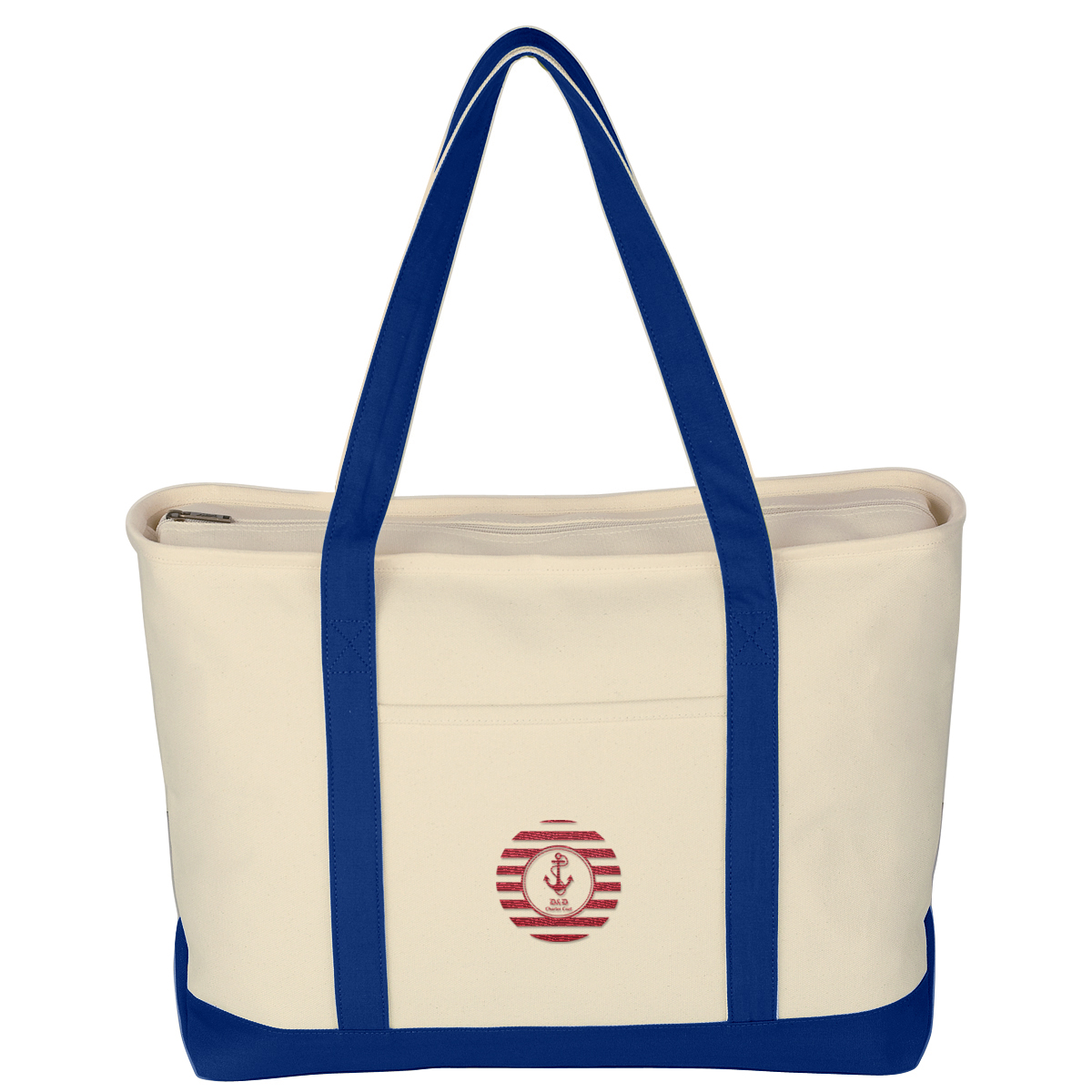 Large Starboard Cotton Canvas Tote Bag, custom tote bag with logo imprint 24