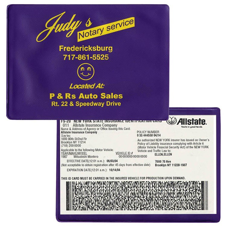 Insurance Card Holder 3