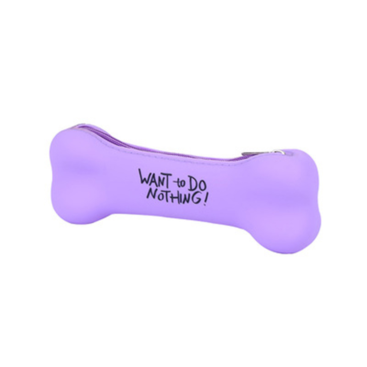 Silicone Bone Shape Pencil Coin Purse 3