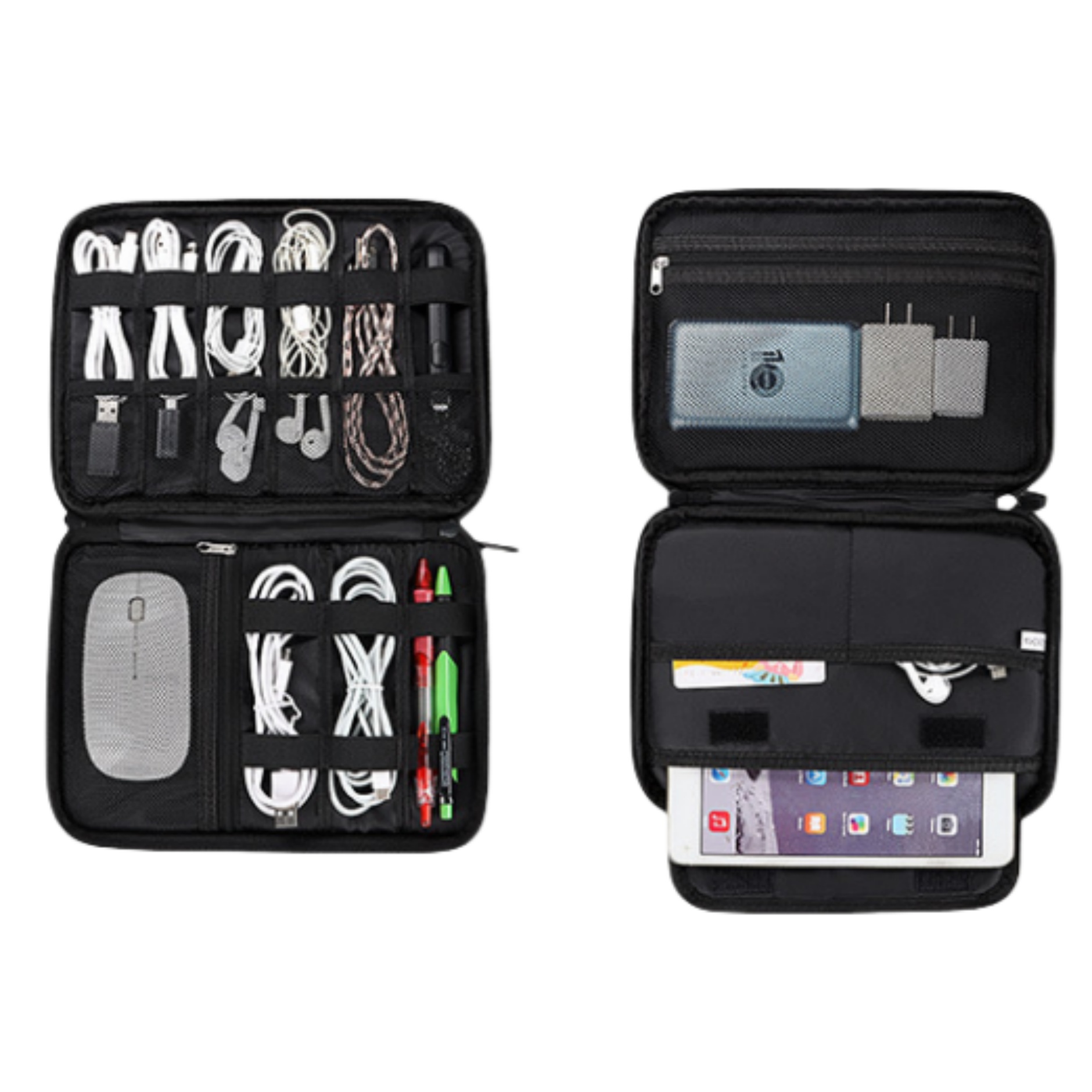 Double Layers Electronics Travel Organizer Bag 6