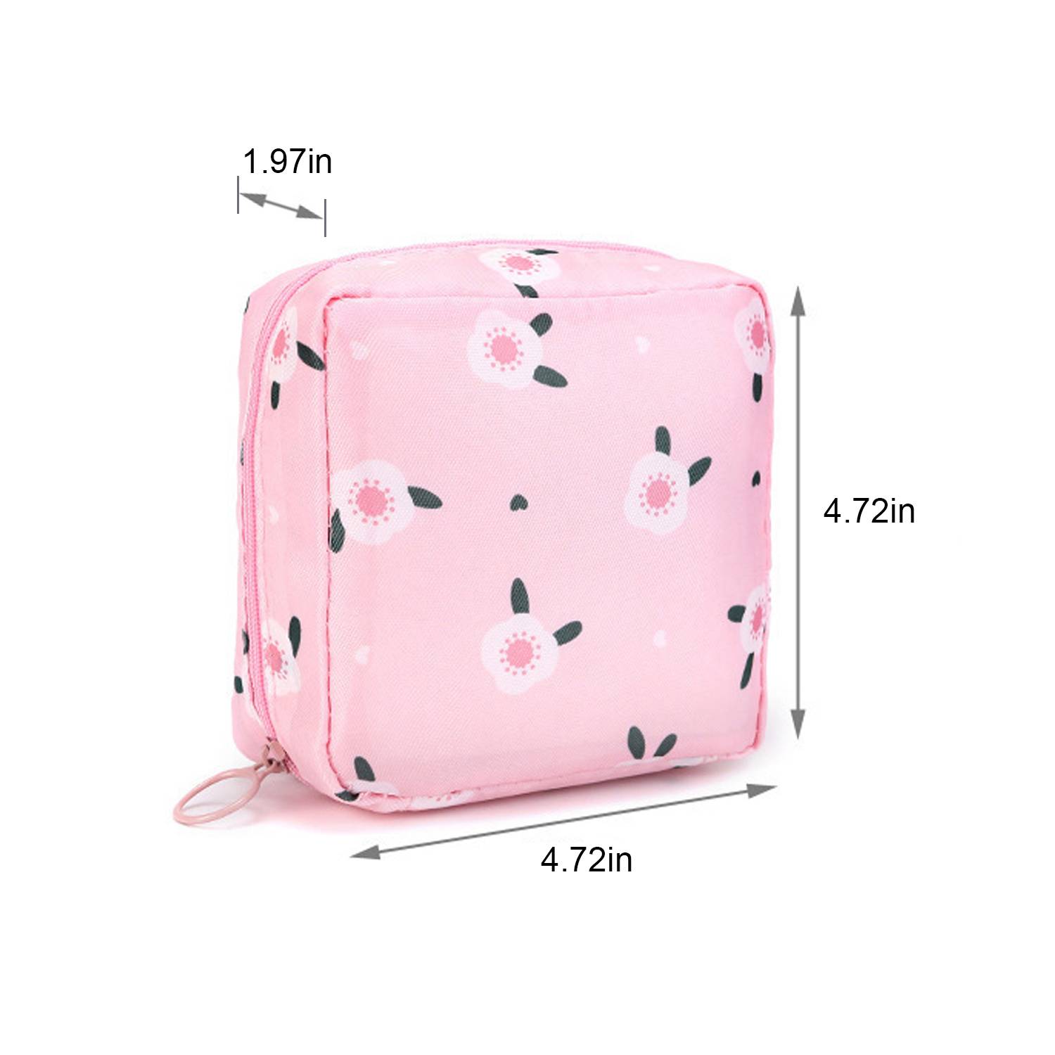 Cute cartoon-style,big capacity, sanitary napkin storage bag 5