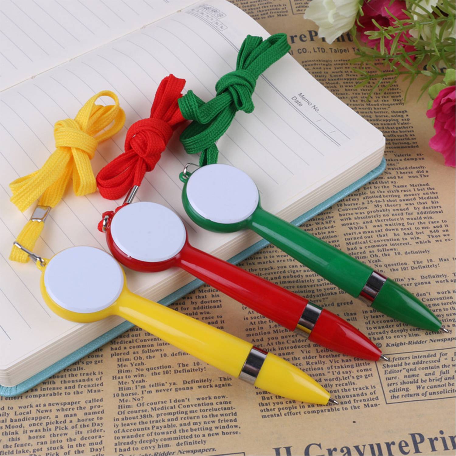 Lanyard Creative Stationery Ballpoint Pen 4