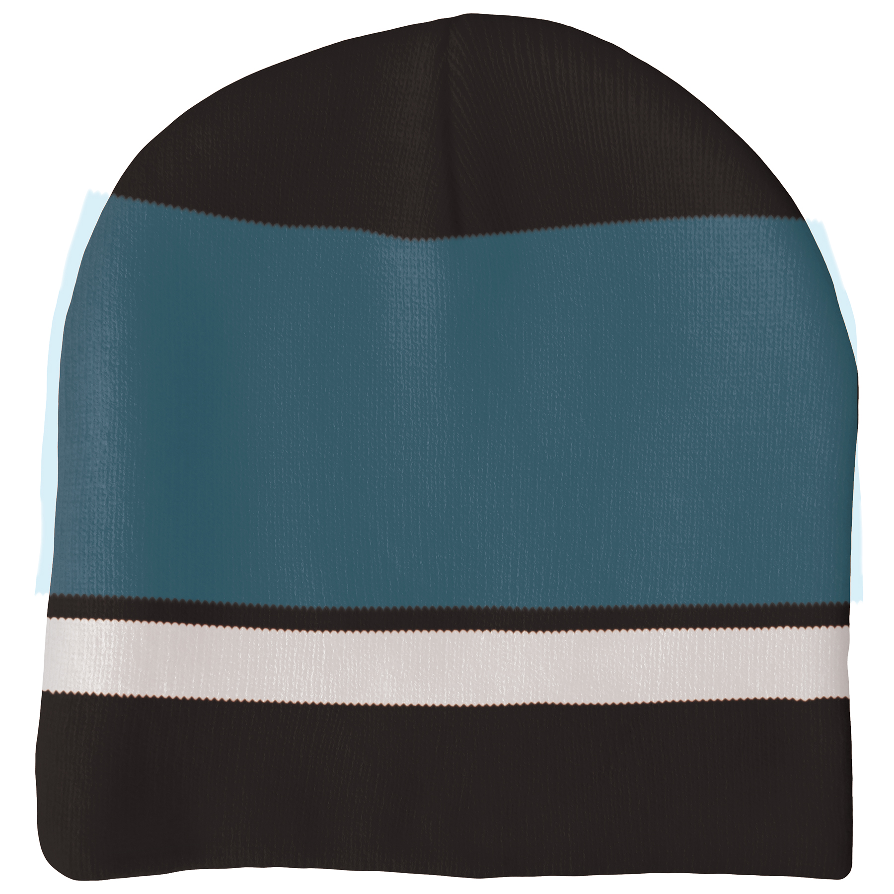 Knit Beanie with No Pom and No Cuff (Embroidery Logo) 4