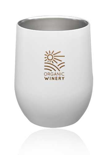 11 oz. Stainless Steel Stemless Wine Glasses 6