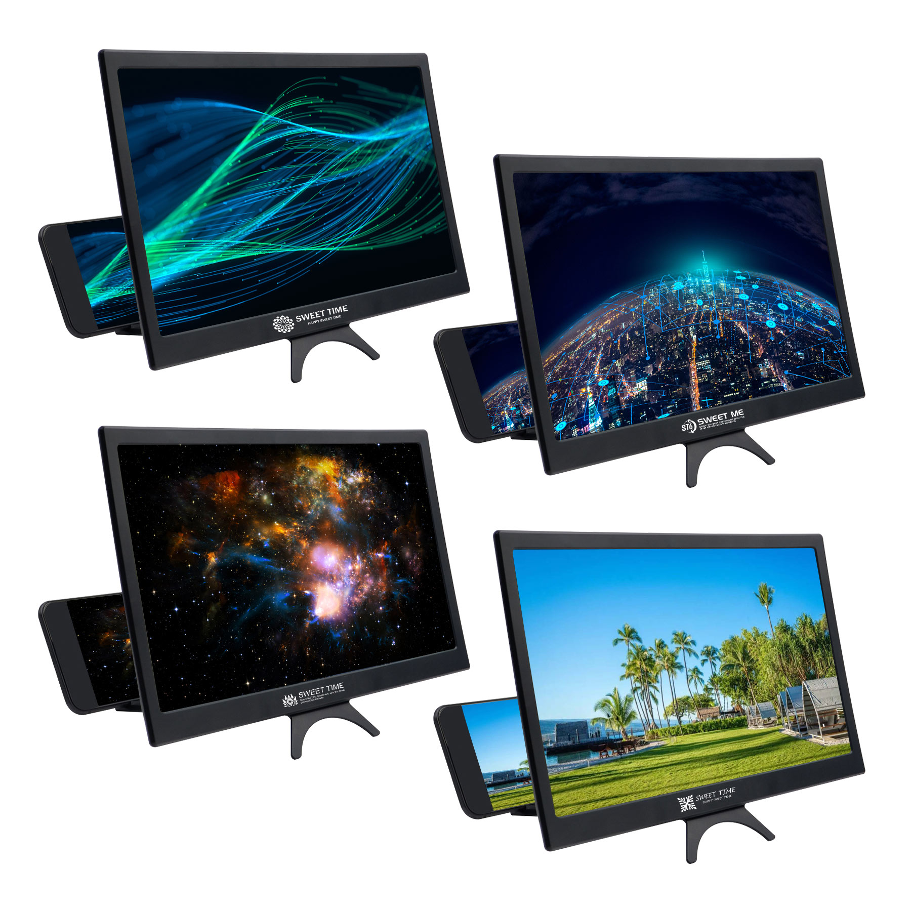 12" HD Curved Phone Screen Magnifier 2