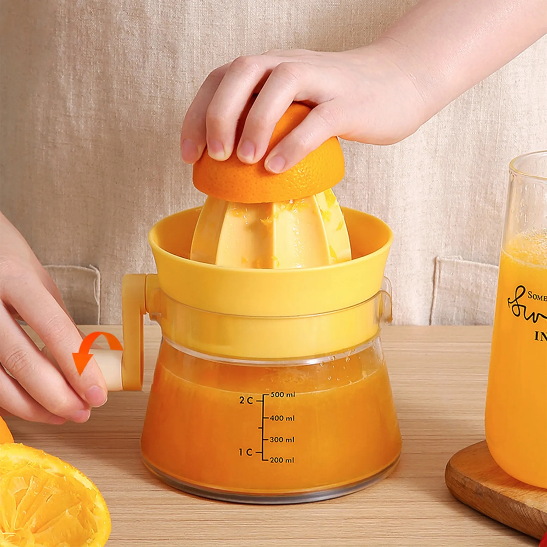 Plastic Multi Functional Household Manual Juicer 4