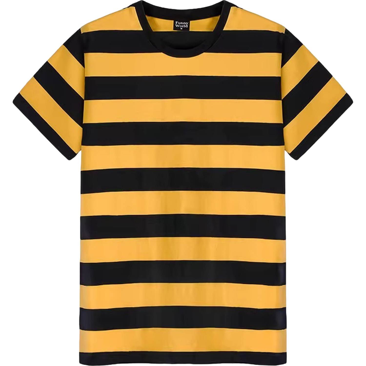 Striped Casual Short Sleeve Crew Neck T-Shirt 6