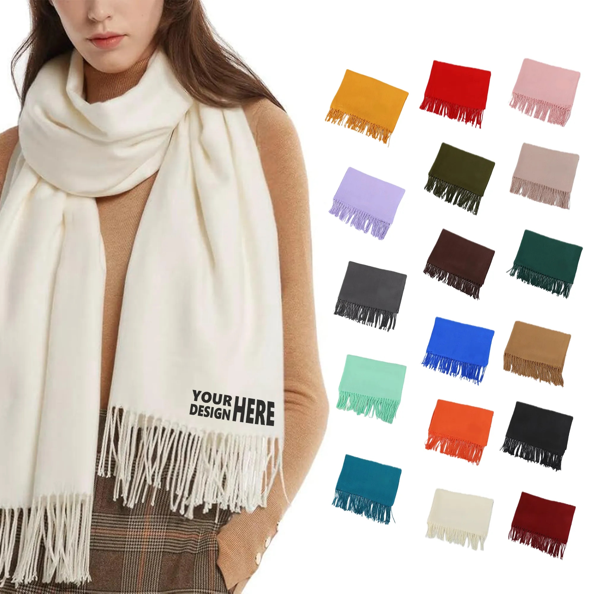 Women's Thick Warm Scarf