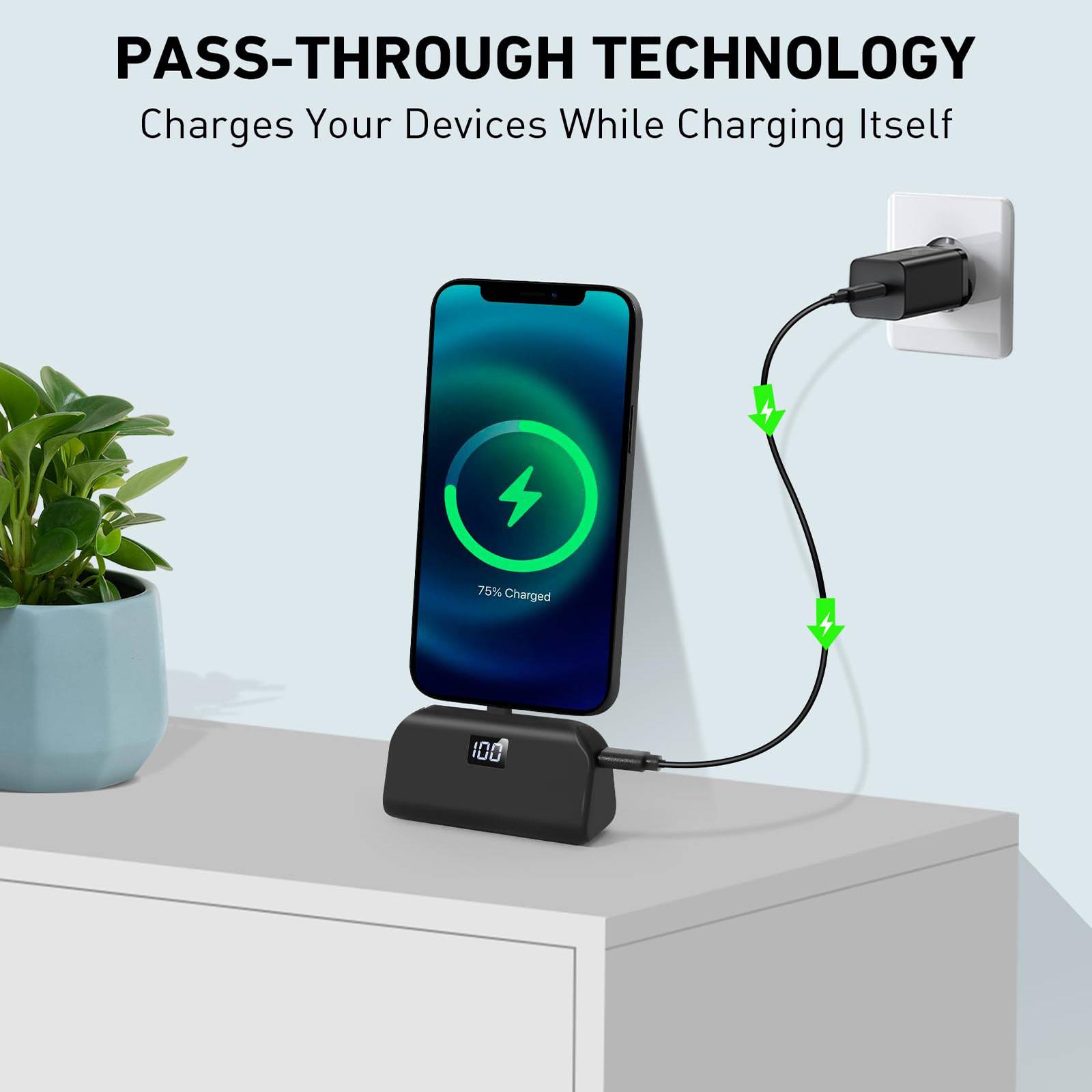 4800mAh Mini Power Bank Portable Charger iPhone 1