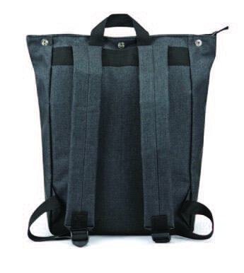 Zippered Computer Backpack w/ Snap Closure 3