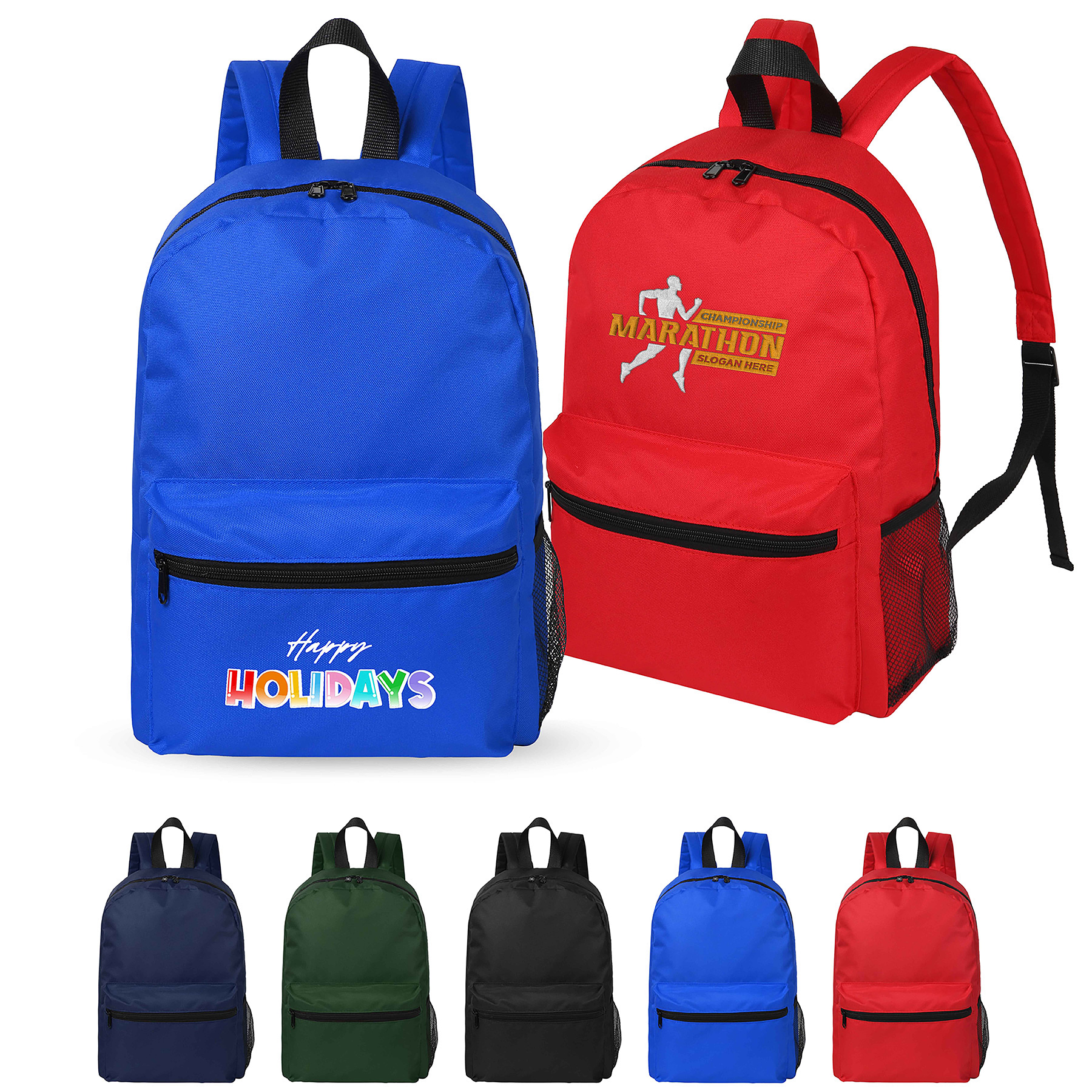 High Density 600D Heavy Duty 16" Backpack 11