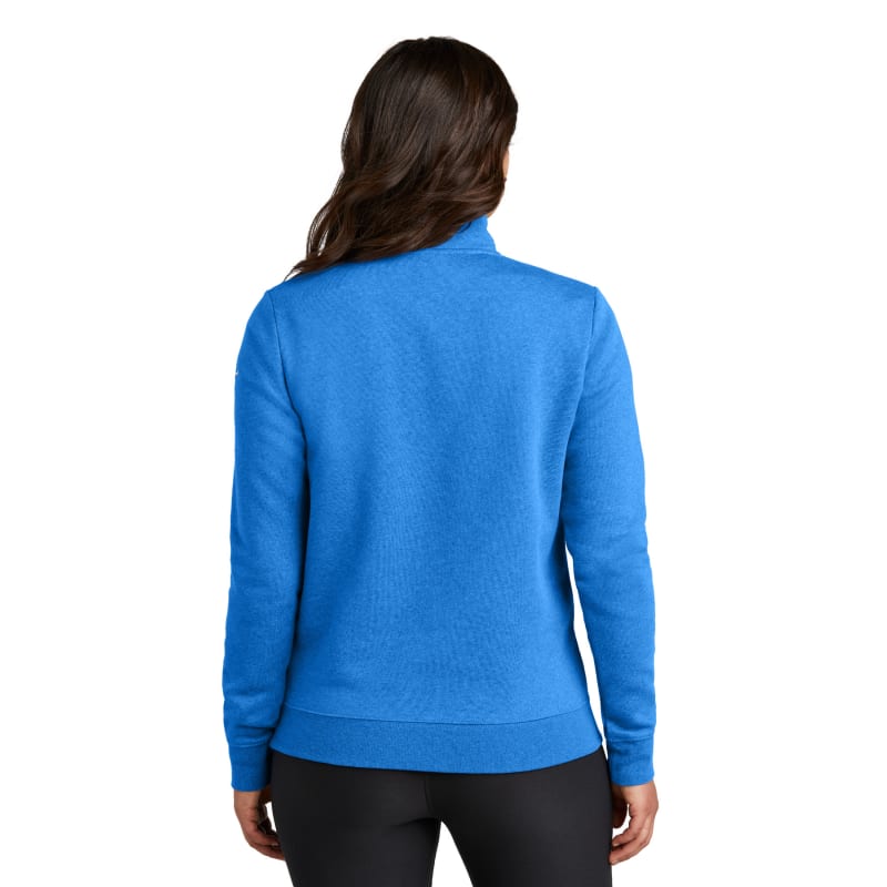 Nike Ladies Club Fleece Sleeve Swoosh 1/2-Zip 15