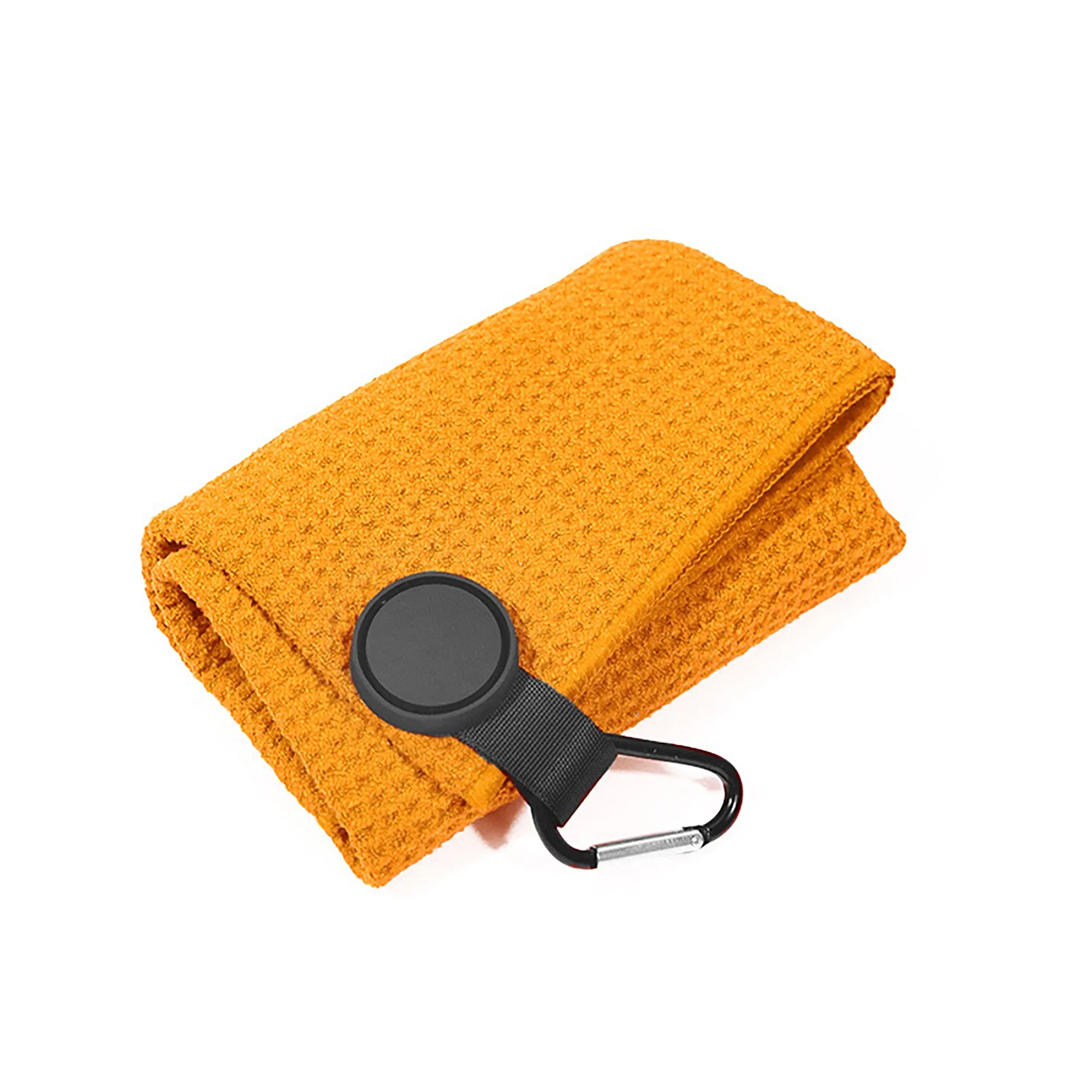 Round Microfiber Golf Towel with Strong Magnet 2